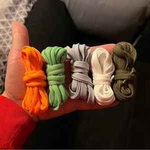 Sneaker laces 5 sets